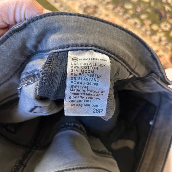 Adriano Goldschmidt coated jegging, 26” waist - Picture 4 of 4